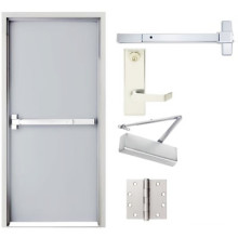 3 Hours Fire Rated Time  American Steel Fire Exit Doors For Hotel
